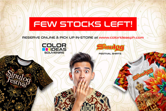 RESERVE YOUR SINULOG SHIRTS ONLINE