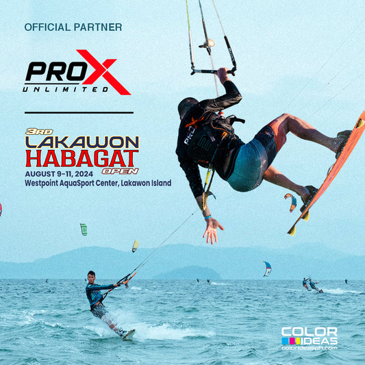 Riding the Waves Together: Pro X Unlimited by COLOR IDEAS’ Exciting Partnership with the 3rd Lakawon Habagat Open