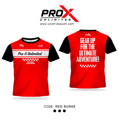 Red Surge - Riding Shirt - COLOR IDEAS Apparel | Pro X Unlimited